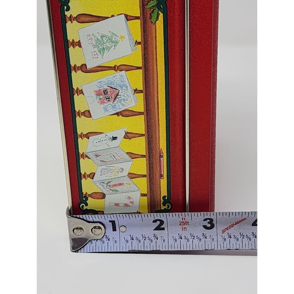 Vintage Crayola Crayons Trade Mark 1992 Holiday Edition‎ Tin Box - Picture 11 of 11
